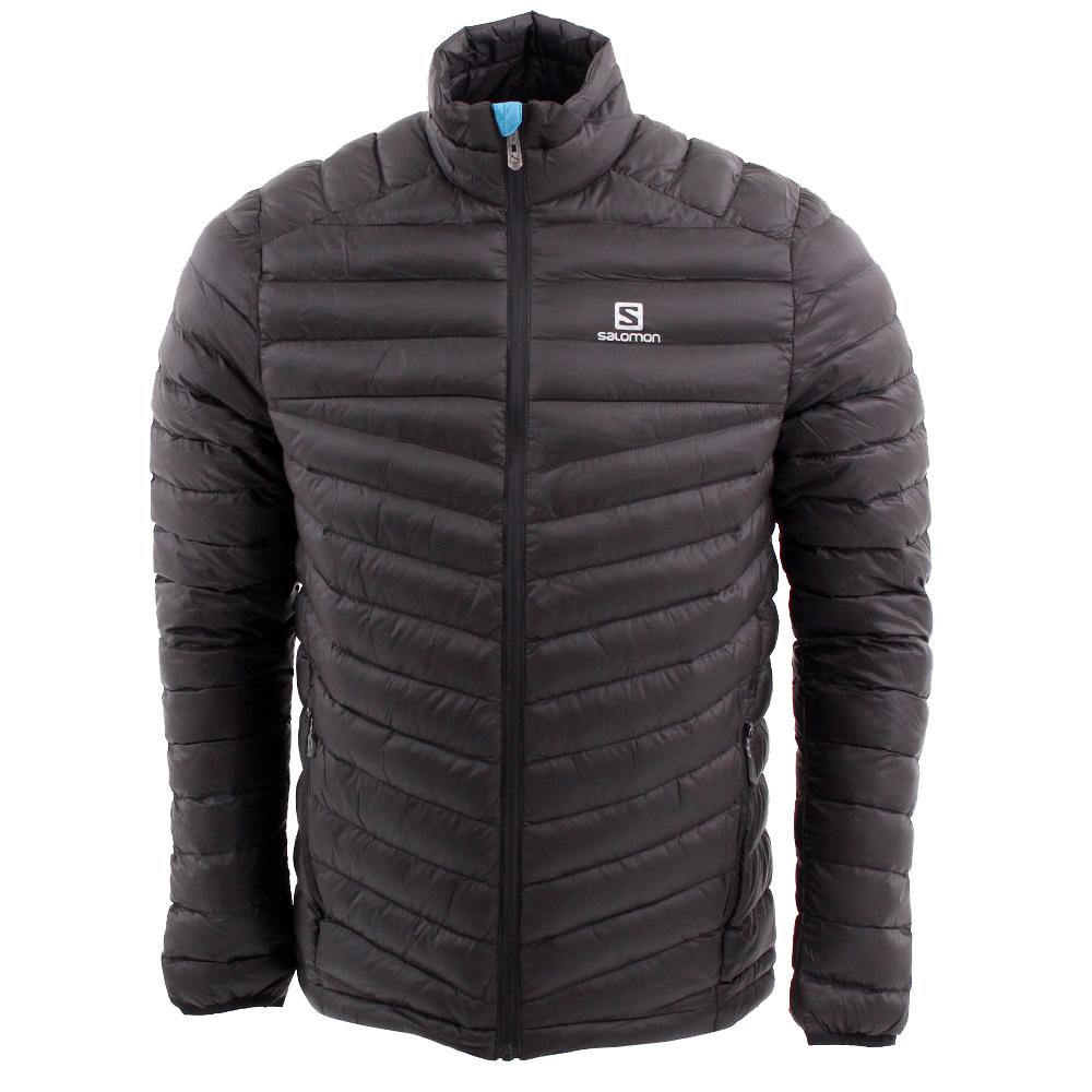 SALOMON AGENTA JKT M Philippines - Men's Jackets - Black | 035182-IDR